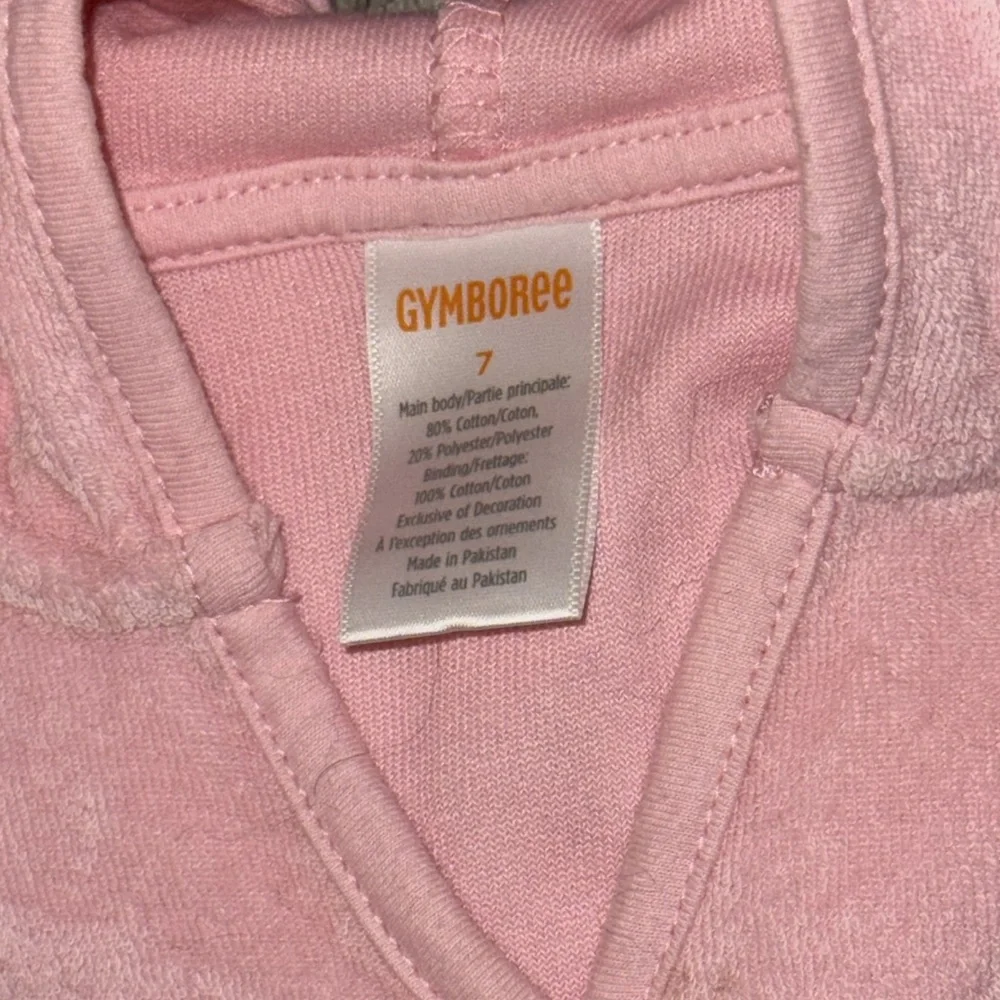 Pink Flamingo Kids One Piece Swimsuit - Picture 4 of 6